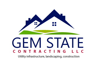 Gem State Contracting LLC logo design by Muhammad_Abbas