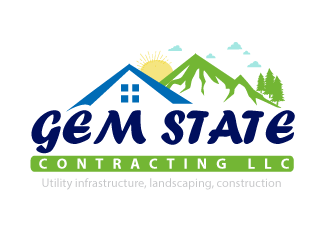 Gem State Contracting LLC logo design by Muhammad_Abbas