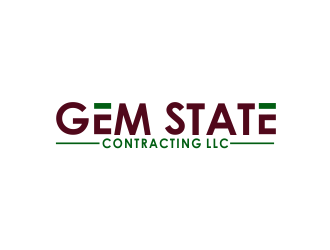 Gem State Contracting LLC logo design by giphone
