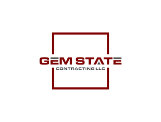 Gem State Contracting LLC logo design by alby