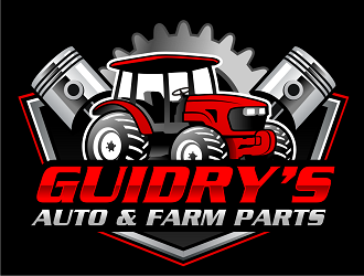 Guidrys Auto & Farm Parts logo design by haze