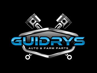 Guidrys Auto & Farm Parts logo design by AisRafa