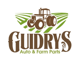 Guidrys Auto & Farm Parts logo design by ElonStark