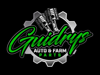 Guidrys Auto & Farm Parts logo design by jaize