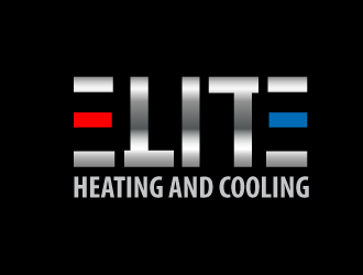 Elite heating and cooling logo design by Muhammad_Abbas