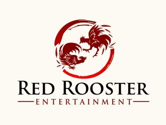 Red Rooster Entertainment logo design by amar_mboiss