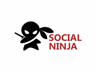 Social Ninja logo design by santrie