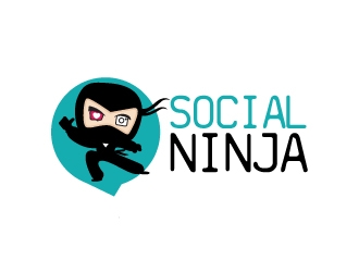 Social Ninja logo design by yans