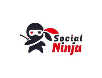 Social Ninja logo design by goblin
