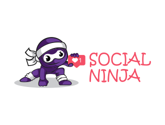 Social Ninja logo design by SmartTaste
