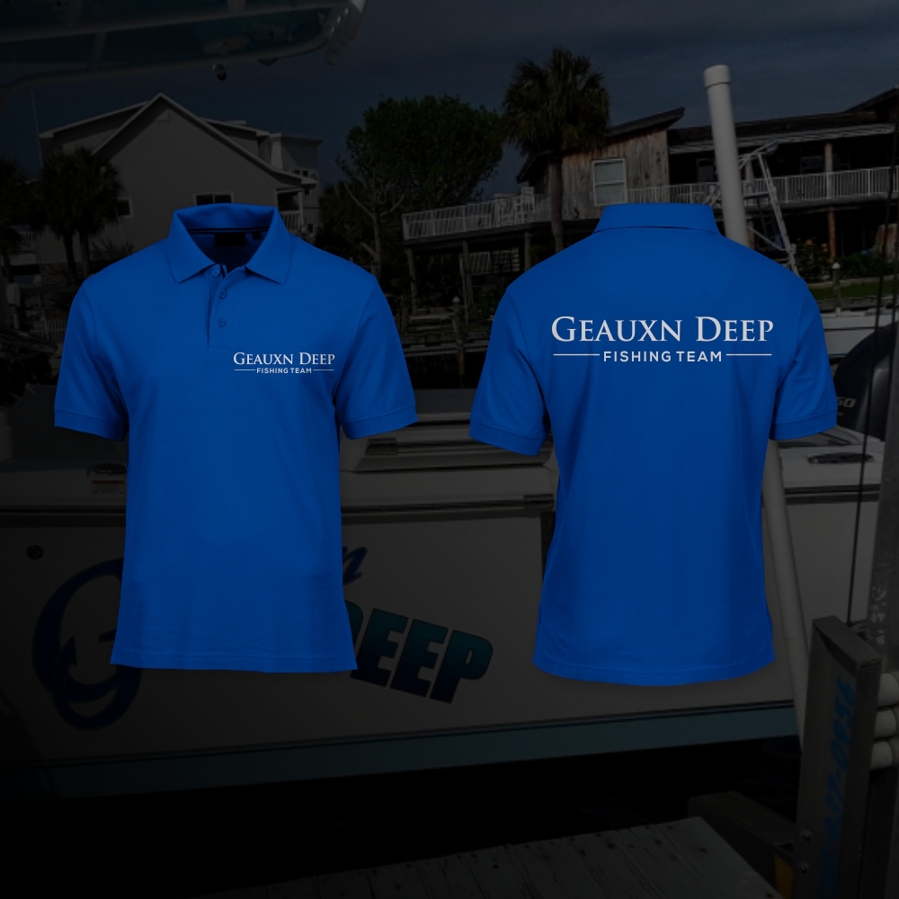 Geauxn Deep Fishing Team logo design by berkahnenen