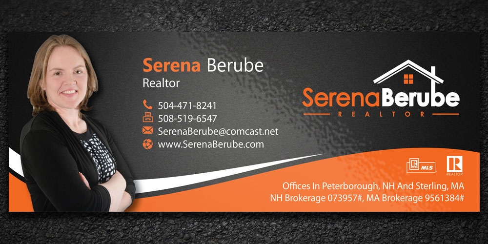 Serena Berube Realtor logo design by Boomstudioz