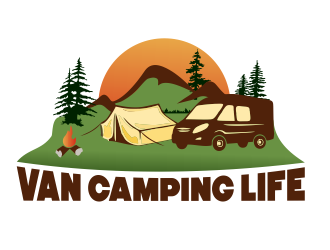 Van Camping Life logo design by aldesign