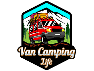Van Camping Life logo design by Optimus