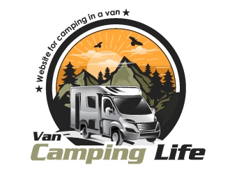 Van Camping Life logo design by Suvendu
