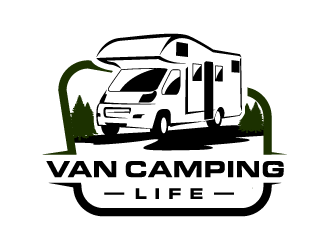 Van Camping Life logo design by torresace