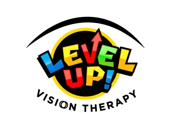 LEVEL UP! Vision Therapy logo design by Foxcody