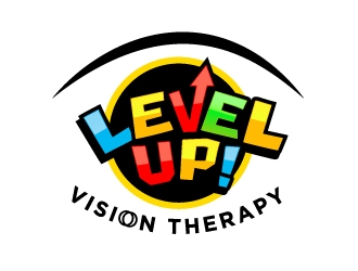 LEVEL UP! Vision Therapy logo design by Foxcody