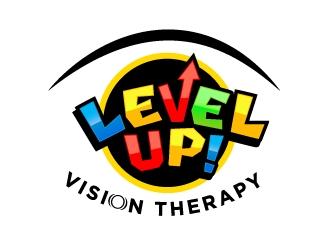 LEVEL UP! Vision Therapy logo design by Foxcody