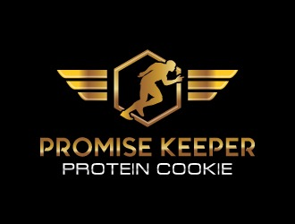 Promise Keeper protein cookie logo design by Suvendu