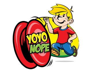Yoyo nope logo design by DreamLogoDesign
