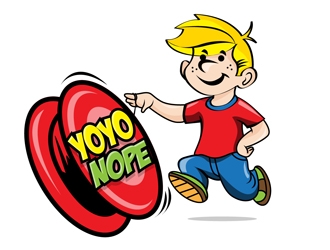 Yoyo nope logo design by DreamLogoDesign