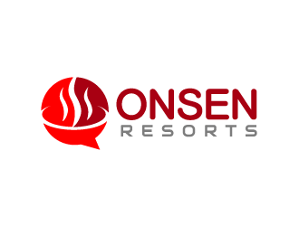 Onsen Resorts logo design by bluespix