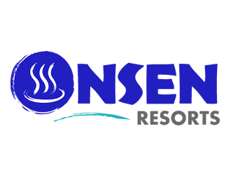 Onsen Resorts logo design by Coolwanz