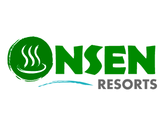 Onsen Resorts logo design by Coolwanz