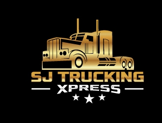 SJ Trucking Xpress logo design by NikoLai