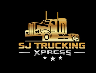 SJ Trucking Xpress logo design by NikoLai