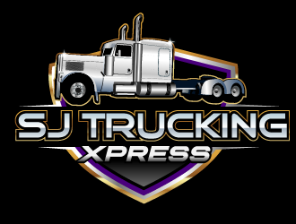 SJ Trucking Xpress logo design by axel182