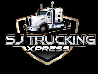SJ Trucking Xpress logo design by axel182