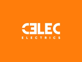 CELEC Electrics logo design by fillintheblack