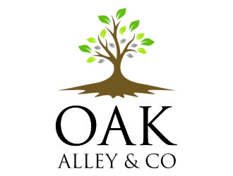 Oak Alley & Co.  logo design by jetzu