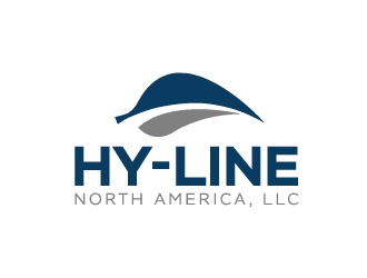 Hy-Line North America logo design by Marianne