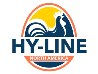 Hy-Line North America logo design by MAXR