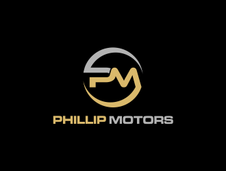Phillip Motors logo design by afra_art