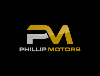 Phillip Motors logo design by denfransko
