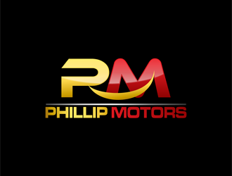 Phillip Motors logo design by enzidesign