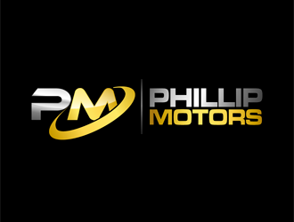 Phillip Motors logo design by enzidesign