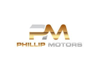 Phillip Motors logo design by zakdesign700
