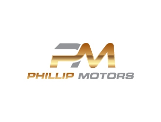 Phillip Motors logo design by zakdesign700