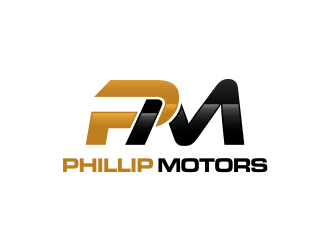 Phillip Motors logo design by pionsign