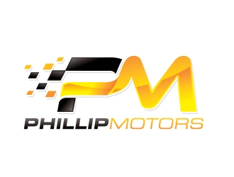 Phillip Motors logo design by REDCROW