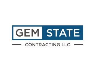 Gem State Contracting LLC logo design by enilno