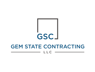 Gem State Contracting LLC logo design by enilno