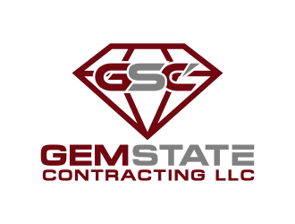 Gem State Contracting LLC Logo Design