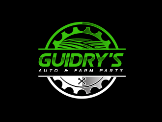 Guidrys Auto & Farm Parts logo design by schiena