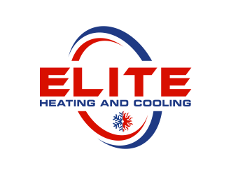 Elite heating and cooling logo design by akhi